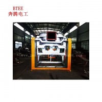 Dumping furnace tilting furnace melting copper furnace